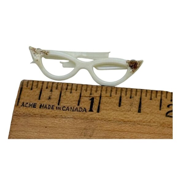 Vintage Tammy Doll White Cat Eyes Glasses Ideal 1960s Marked Japan - Picture 5 of 7